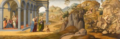 Scènes de la vie de Saint Jean-Baptiste - Francesco Granacci